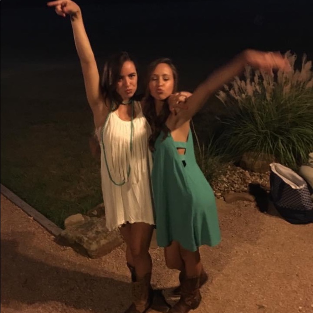 Boutique Turquoise Sundress
